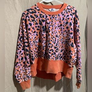 JoyLab leopard sweatshirt